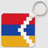 Nagorno Karabakh Flag Schlüsselanhänger (Rückseite)