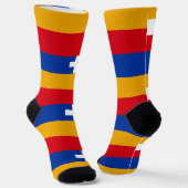 Nagorno Karabakh Flag Socken (Gewinkelt)