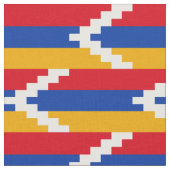Nagorno Karabakh Flag Stoff (Nahaufnahme)