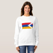 Nagorno Karabakh Flag Sweatshirt (Vorne ganz)