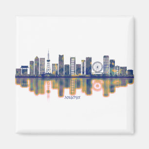 Nagoya Skyline Magnet