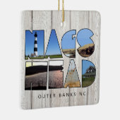 Nags Head - Außenbänke NC Metallverzierung Keramikornament (Rechts)