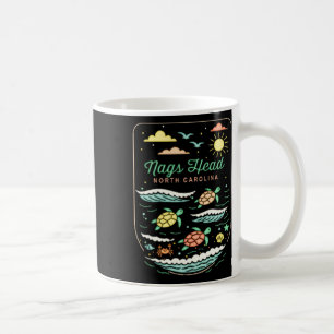 Nags Head Nc Hübscher Strandurlaub Meeresschildkrö Kaffeetasse