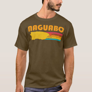 Naguabo Puerto Rico Vintage Souvenir mit Abnutzung T-Shirt