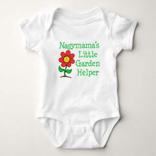 Nagymama Little Garden Helper Baby Strampler