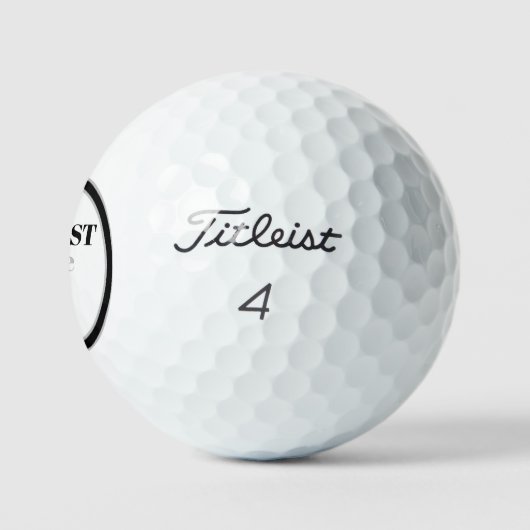 Nah am Button Turnier Titleist Pro VI Golfball (Logo)