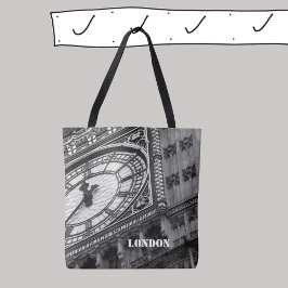 Nah auf Big Ben, London All-Over-Print Tasche