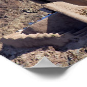 Nah auf einem Wachturm im alten Muscat Poster (Ecke)