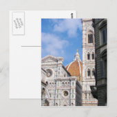 Nah auf Florenz. Postkarte (Vorne/Hinten)