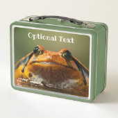 Nah aus einem Personalisierten Mauspad des Tomaten Metall Brotdose (Rückseite)