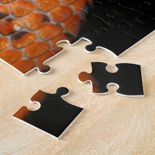 Nah aus einer Maisschlange Puzzle (Seite)