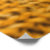 Nah aus gelbem gestricktem Hintergrund. Tr Poster (Ecke)