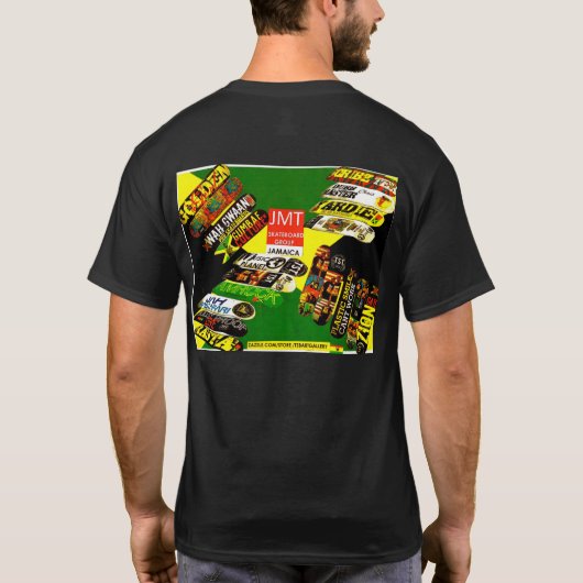 NAH BEG NO FRIEND Basic Dunkel T - Shirt (Rückseite)