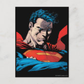 Nah bis ins Gesicht Postkarte (Vorderseite)