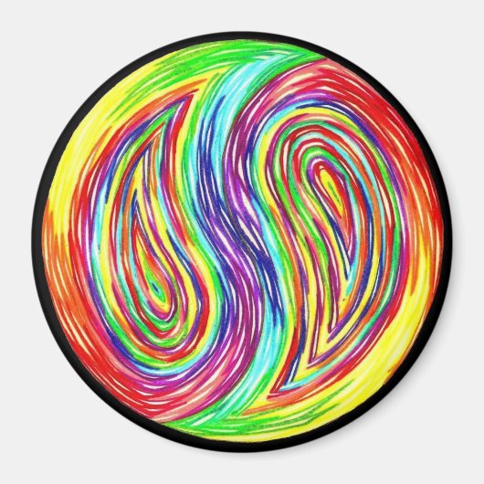 Nah bis perfekt magnet (Vorne)