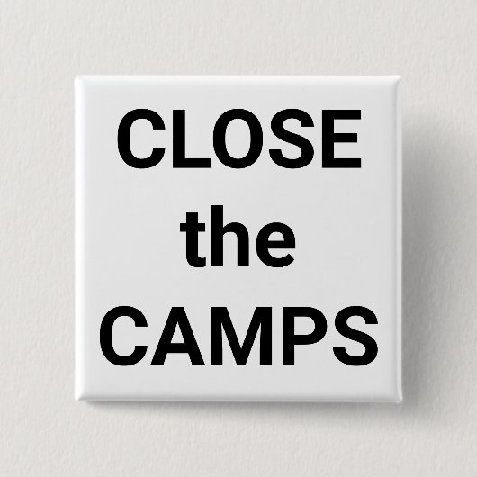 NAH den fett gedruckten schwarzen Text des CAMPS a Button (Vorderseite)