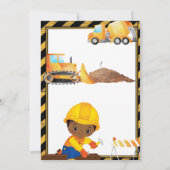 Nah die Straße - andere Geburtstagskarte (Rückseite)