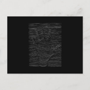 Nah ein Auge Postkarte