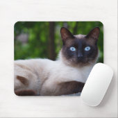 Nah einer Siamkatze Mousepad (Mit Mouse)