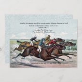 Nah Finish Derby Einladung (Vorne/Hinten)