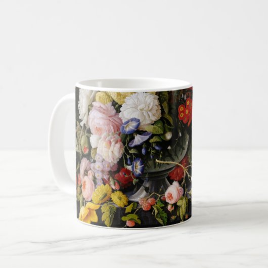 Nah. -Floral Kaffeetasse (Vorderseite Links)