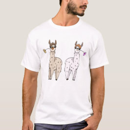 Nah Friends Llama Pair T-Shirt