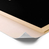 nah für Menschen bleibe, die sich wie Sonnenschein Poster (Ecke)