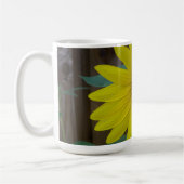 Nah-gelbe Sonnenblume Kaffeetasse (Links)