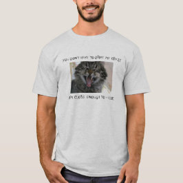 Nah genug bis Crazy zu Fuß T-Shirt