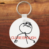 Nah genug Troll Schlüsselanhänger (Vorderseite)