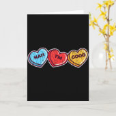 Nah ich bin gut Sarkastisches Anti-Valentins-Gesch Karte (Gelbe Blume)