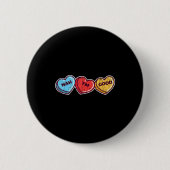 Nah Im Good Sarcastic Anti Valentines Funny Gift  Button (Vorderseite)