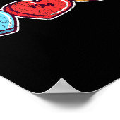 Nah Im Good Sarcastic Anti Valentines Funny Gift  Poster (Ecke)