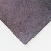 Nah mit einem Hippo: Zähne auf Anzeige Fleecedecke (Ecke)