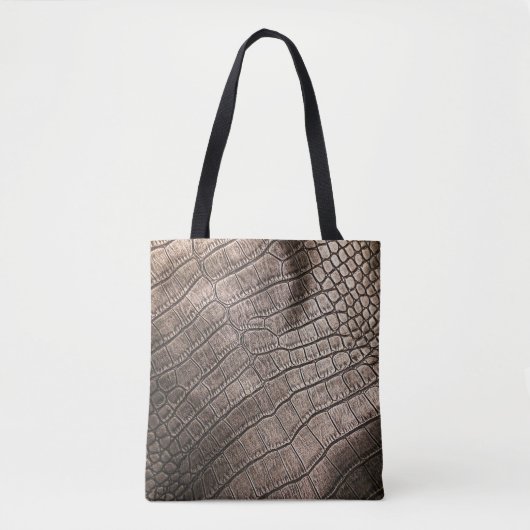 Nah-oben Elegantes Leder: Texturiertes Muster Tasche (Vorderseite)