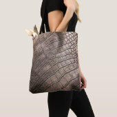 Nah-oben Elegantes Leder: Texturiertes Muster Tasche (Von Nahem)