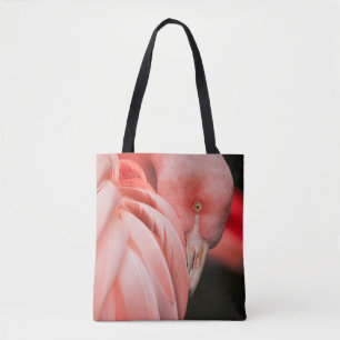 NAH-OBEN-FOTOGRAFIE EINES PINKVOGELS TASCHE
