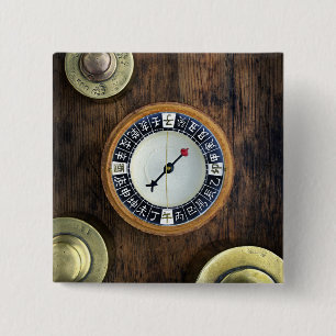 Nah oben von den chinesischen Kompass-und Button