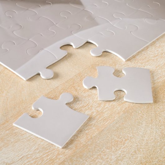 Nah oben von den weißen Rosen-Blumenblättern Puzzle (Seite)