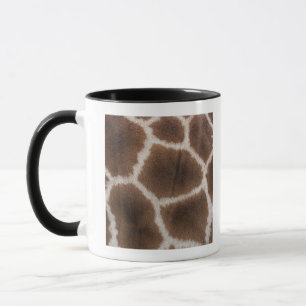 Nah oben von der Giraffen-Haut Tasse