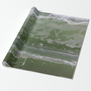 Nah oben von einer Welle Geschenkpapier