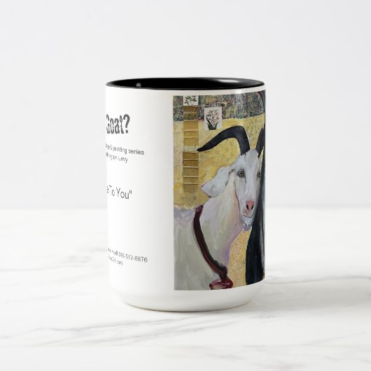Nah To Yo Goat Tasse - Liebe Ziegen mit jeder Tass (Mittel)