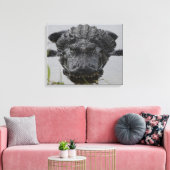 Nah und persönlich leinwanddruck (Insitu (Wohnzimmer))