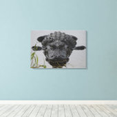 Nah und persönlich leinwanddruck (Insitu (Holzboden))