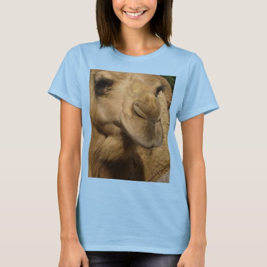 Nah und persönlich mit Kamel T-Shirt (Vorderseite)