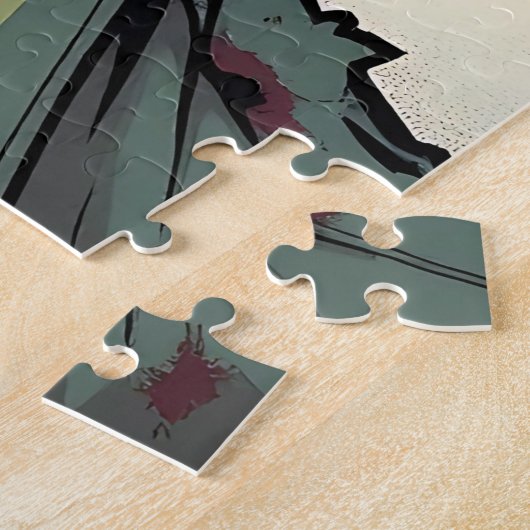 Nah Up a Pop Art Zombie Halloween Puzzle (Seite)