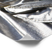 Nah-up-Ansicht eines Feuerwehrmanns Poster (Ecke)