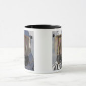 Nah-up-Ansicht eines Feuerwehrmanns Tasse (Zentrum)