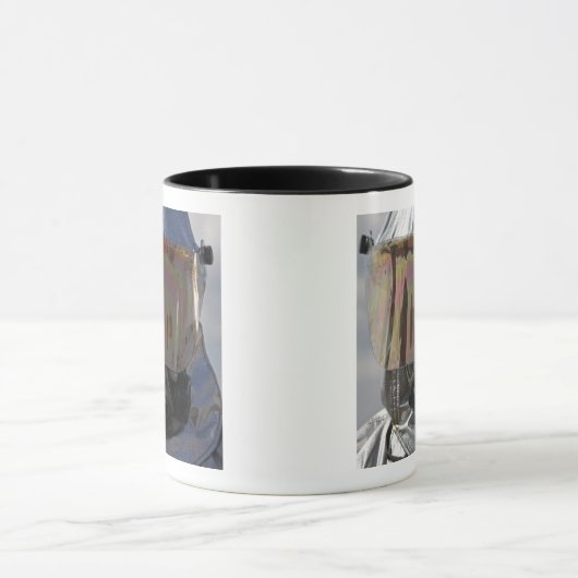 Nah-up-Ansicht eines Feuerwehrmanns Tasse (Zentrum)