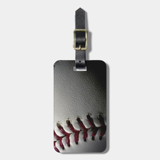 Nah-up-Baseball Gepäckanhänger (Vorderseite vertikal)